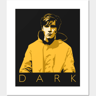 Dark Jonas Negative Portrait Posters and Art